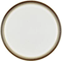 BITZ Teller, Kuchenteller, Dessertteller aus Steinzeug, 21 cm im Durchmesser,