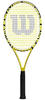 Wilson Tennisschläger Minions 103, Freizeitspieler, Aluminium, Gelb/Schwarz,