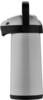 Helios Pump-Isolierkanne Airpot, 1,9 Liter, Kunststoff, grau/schwarz,