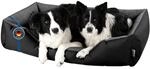 BedDog Hundebett LUPI Hundekissen Hundekorb mit Waschbarem Bezug | Hundesofa