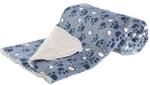 TRIXIE 37151 Decke Tammy, Softpl&uuml;sch, 150 &times; 100 cm, blau/beige