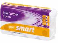 Wepa Smart Toilettenpapier weiß 2-lg. Recycling 8x8 Rollen à 250 Blatt