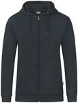 JAKO Organic Kapuzenjacke graugrau, 3XL Herren