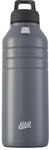 Esbit Trinkflasche Majoris - Edelstahl Trinkflasche mit praktischem Loop Verschluss -