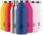24BOTTLES Clima - Trinkflasche 330 ml, Thermosflasche 24h Cold und 12h Hot,