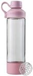 BlenderBottle Mantra Glas Trinkflasche, mit Trink&ouml;ffnung aus Glas und BlenderBall,