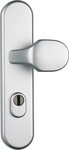 ABUS T&uuml;r-Schutzbeschlag KLZS714 F1, mit Zylinderschutz rund, aluminium, 37402