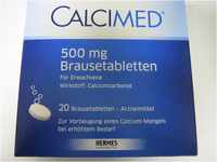 CALCIMED 500 mg Brausetabletten, 20 Stück