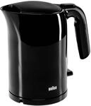 Braun WK 3000 BK Wasserkocher | F&uuml;llmenge 1,0 l | 2.200 Watt |...