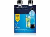 SodaStream DuoPack, Durchsichtig, 2x 1L Tritan-Flasche -...
