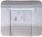roba Wickelauflage Indib&auml;r 85 x 75 cm - Weiche Wickelunterlage mit B&auml;ren Motiv -