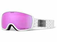 Giro Damen Facet Skibrille, Weiß/Silberfarbener Schimmer, Einheitsgröße