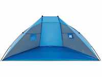 EXPLORER Strandmuschel Windschutz UV 80 Strandzelt Reise Sichtschutz Zelt