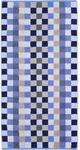 Caw&ouml; Handt&uuml;cher Unique Karo 942 Handtuch 50x100 cm color Saphir