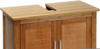 EISL BMBA02-WTU Waschbeckenunterschrank Bambus, Badunterschrank 60cm breit Holz,