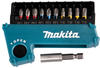Makita E-03567 Torsion Bitset 11tlg, Petrol, Medium