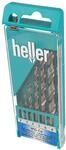 Heller Tools 990 HSS-Co Edelstahlbohrer, Gold-Metallic, 6-TLG. &Oslash; 2-8 mm, bohrer