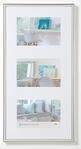 walther design Bilderrahmen silber 3x 10x15 cm Galerie mit Passepartout, New