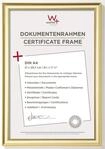 walther design Bilderrahmen gold 21 x 29,7 cm (DIN A4) Trendstyle Kunststoffrahmen