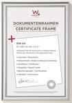 walther design Bilderrahmen silber 21 x 29,7 cm (DIN A4) Trendstyle Kunststoffrahmen