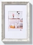 walther design Bilderrahmen weiss 30 x 40 cm mit Passepartout, Chalet Designrahmen