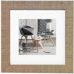 walther design Bilderrahmen beige 20 x 20 cm Home Holzrahmen HO220C