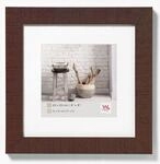 walther design Bilderrahmen nussbaum 20 x 20 cm Home Holzrahmen HO220N
