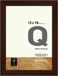 nielsen Holz Bilderrahmen Quadrum, 13 x 18 cm, Dunkelbraun