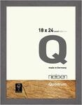 nielsen Holz Bilderrahmen Quadrum, 18 x 24 cm, Grau