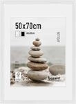 accent by nielsen Holz Bilderrahmen Apollon, 50 x 70 cm, Wei&szlig; | Holz...