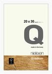 nielsen Holz Bilderrahmen Quadrum, 20 x 30 cm, Wei&szlig; | Holz Fotorahmen im Hoch-...