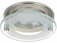 Briloner Leuchten LED Einbauleuchten-Set 7203-032, 3-flammig, matt-nickel, 4...