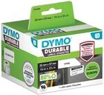 DYMO 2112289 Etiketten Rolle 57 x 32mm Polypropylen-Folie Wei&szlig; 800 St....