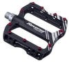 Reverse Escape Pro Flat Fahrrad Pedal schwarz/rot