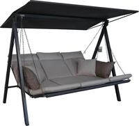 ANGERER Hollywoodschaukel Lounge Smart beige | Gartenschaukel Made in Germany,
