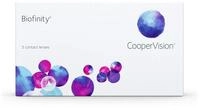 Biofinity Spheric Jahreslinsen weich, 3 St&uuml;ck / BC 8.6 mm / DIA 14.0 mm / -0.25