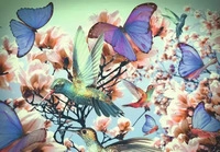 Ravensburger Puzzle 300 Teile - Kolibri -