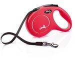 flexi CLASSIC M Hunde Roll-Leine, 5m Gurt, rot | Die original flexi Leine &ndash; seit