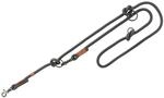 TRIXIE Hundeleine BE NORDIC V-Leine S&ndash;M, 2,00 m &oslash; 8 mm in dunkelgrau/braun -