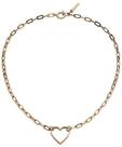 LIEBESKIND Berlin Damen-Collier Edelstahl (ros&eacute;gold)