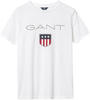 GANT Jungen Shield SS Logo T-Shirt, White, 134/140