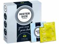 MISTER SIZE Kondome gefühlsecht hauchzart 49mm im 3er Pack/extra dünn & extra