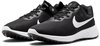Nike Herren Revolution 6 Flyease Sneaker, Black White Iron Grey, 40.5 EU