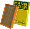 MANN-FILTER C 30 153/1 Luftfilter – Für PKW