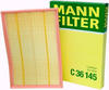 MANN-FILTER C 36 145 Luftfilter – Für PKW
