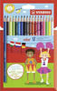 Buntstift - STABILO color - 18er Pack - mit 18 verschiedenen Farben inkl. 3