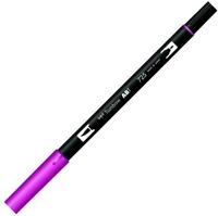 Tombow ABT-725 Fasermaler Dual Brush Pen mit zwei Spitzen, rhodamine red
