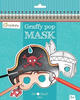 Avenue Mandarine GY022O Malbuch Graffy pop mit vorgestanzten Masken zum Ausmalen,