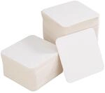 folia 2326 - Blanko Bierdeckel, Bierfilze, eckig, 9,3 x 9,3 cm, 100 St&uuml;ck -