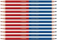 STABILO - Premium-Buntstift - Original | 12er Pack, zweifarbig, rot, blau